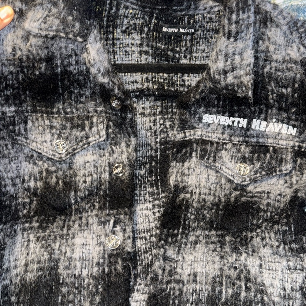 Seventh Heaven button down jacket